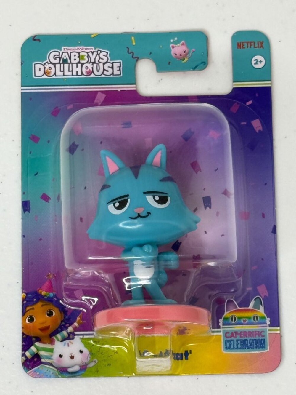 Gabby's Dollhouse Catrat Celebration Figure New Sealed